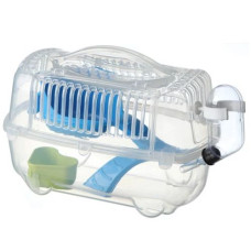 Клетка для хомяка, CRYSTAL 28,5х19,5х27см, Р1236 синяя