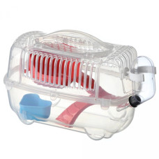 Клетка для хомяка, CRYSTAL 28,5х19,5х27см, Р1236 красная