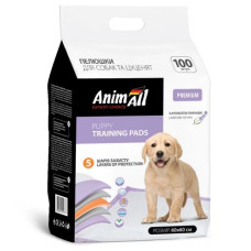 Пелюшки AnimAll Puppy Training Pads для собак і цуценят, з ароматом лаванди, 60?60 см, 100 шт