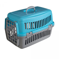 Переноска для кошек и собак АнимАлл серо-голубая CNR-102 (48,5х32,5х32,5)