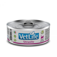 Вологий корм Farmina Vet Life Struvite для кішок, для розчинення струвітних уролітів, 85 г