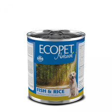 Вологий корм Farmina Ecopet Natural Dog Fish&Rice для собак, з оселедцем, 300 г