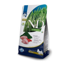 Сухой беззерновой корм Farmina N&D SPIRULINA для взрослых собак мелких пород с ягненком, спирулиной и ягодами годжи, 2 кг