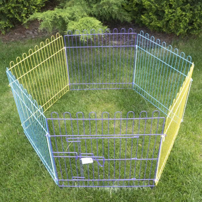 Клетка-манеж для собак 3000 - 62х62см х 6секций