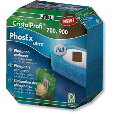 Комплект с вставкой из губки и средством JBL PhosEx ultra Pad CristalProfi e для удаления фосфатов для CristalProfi е700-1/е900-1