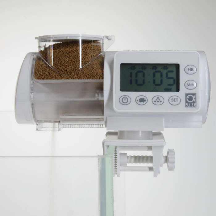 Автоматическая кормушка JBL AutoFood WHITE для аквариумных рыб, белая