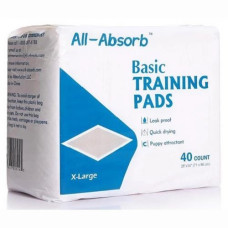 Пелёнки гигиенические для собак All-Absorb Basic Training Pads 71х86 см, 40 шт