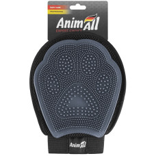 АнимАлл Грум рукавица массажная для вычесывания шерсти MG9608 Серая