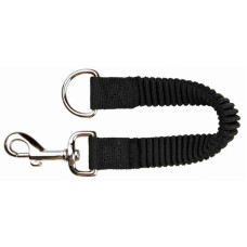 Амортизатор для поводка нейлон, чёрный