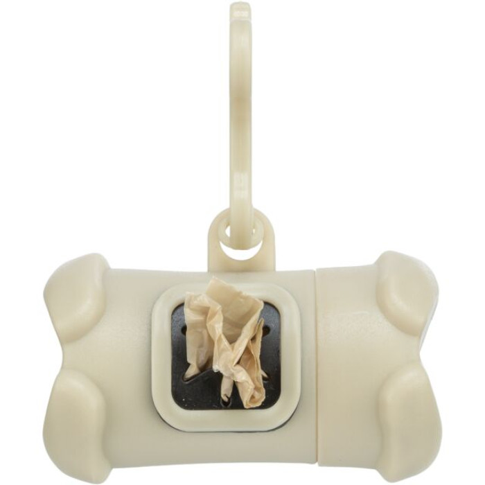 Диспенсер-косточка пластик+пакеты для фекалий 1х15шт M