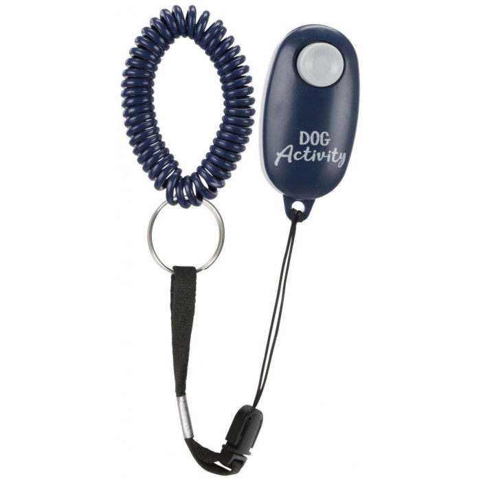 Брелок Soft Clicker с кнопкой и пружинным браслетом