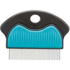 Расческа дял вычесывания блох, металическая с густым зубом