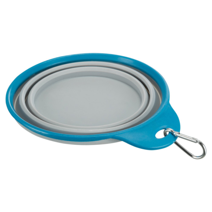 Миска силикон с твердым ободком, 1л/18см