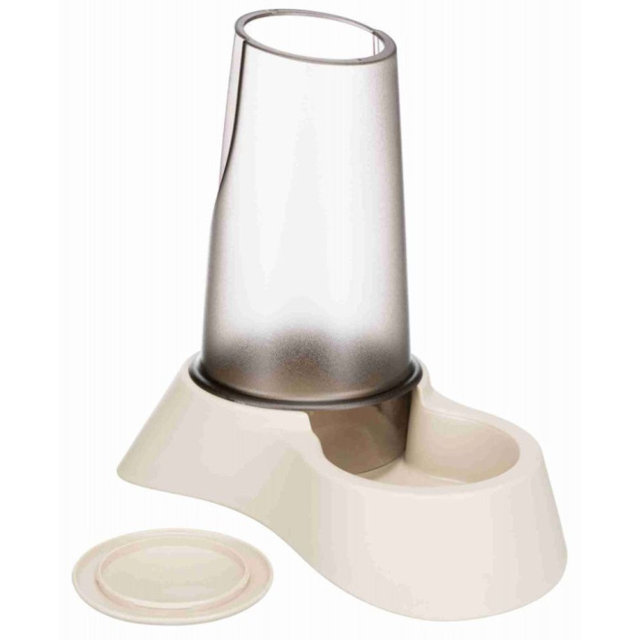 Миска автоматическая с крышкой для воды и корма, пластик