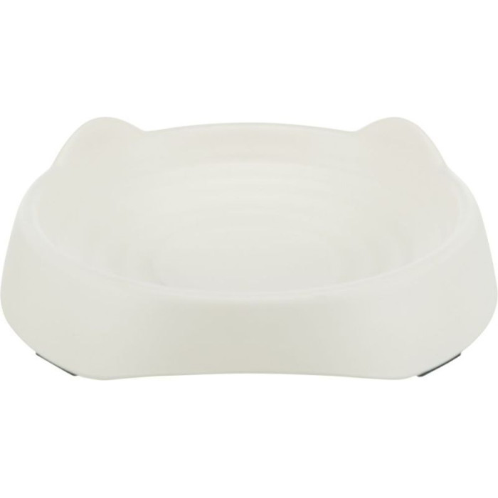 Миска у формі котячої голови, меламін, 250мл/17см, біла