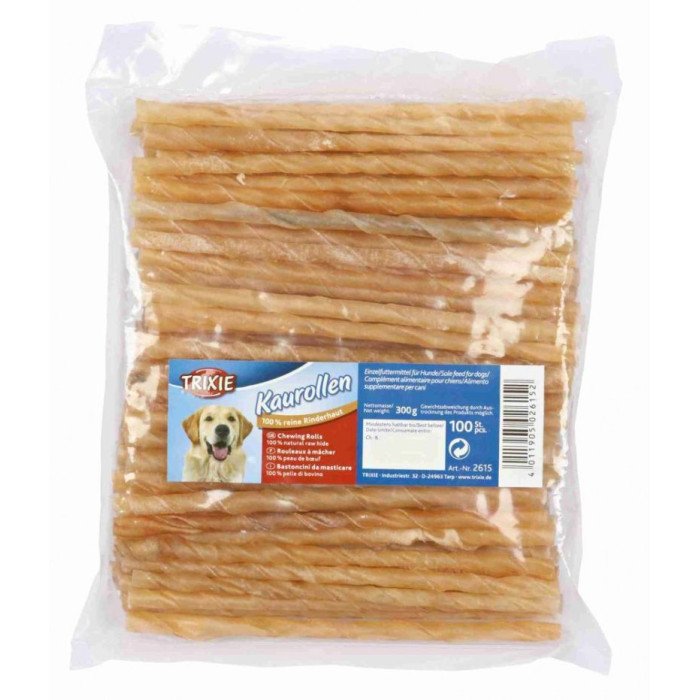 Жевательные роллы для собак, 12см/5-6мм (100шт/уп)