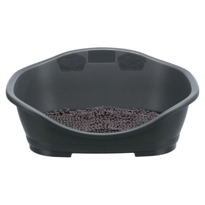 Грязевідштовхуючий килимок у лежак Sleeper, темно-сірий 98х60см