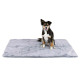 Термоподстилка для собак с нескользящим дном, серая