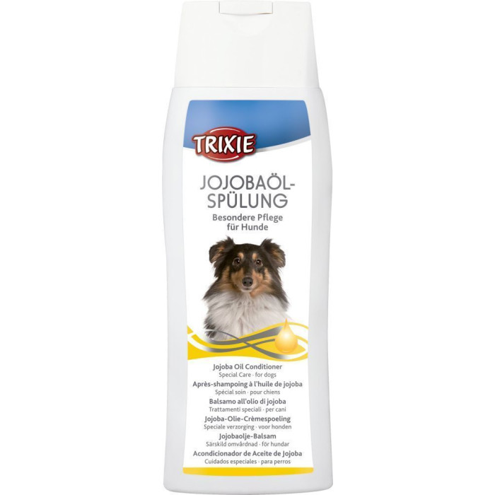 Кондиционер с маслом жожоба для собак - пышный и шелковистый блеск, 250мл