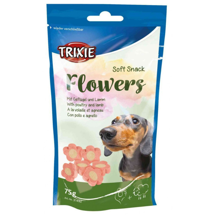 Вітаміни для собак Flowers ягня, курка 75г