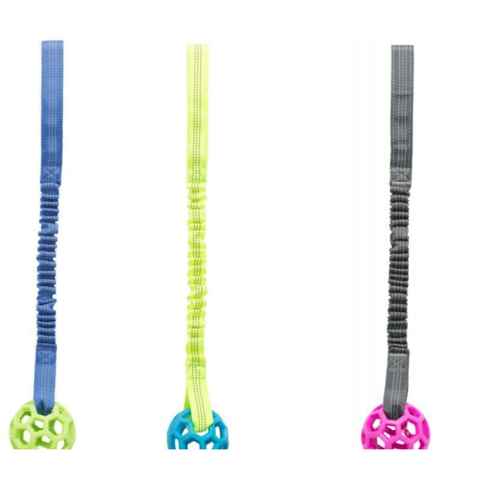 Игрушка для собак Bungee Tugger с мячиком, 7/48см