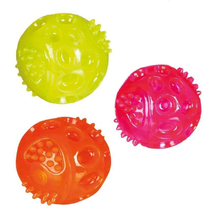 Мяч мигающий (резина)