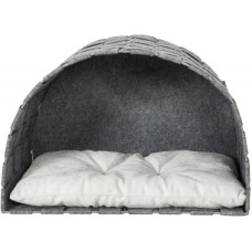 Лежак-гамак Lenny для крепления к стене (войлок), 45х30х30см, серый