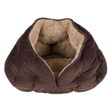 Домик Malu коричневый/светло-коричневый, 47х27х41см