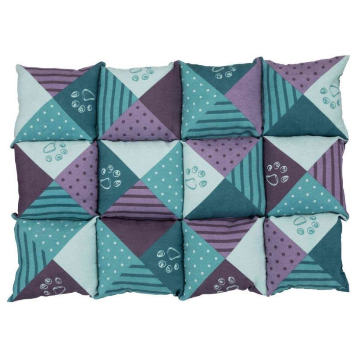 Підстилка Patchwork 70х50см, бензин/фіолет