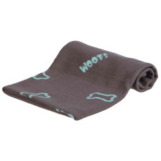 Покривало Beany (фліс) 100х70см, сірий