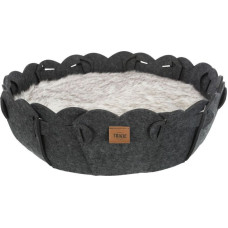 Лежак Elli круглый (войлок), 50см, антрацит