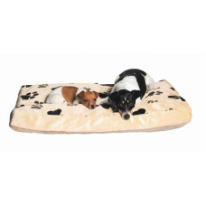 Лежак Joey, бежевый в лапки, 60х40 см