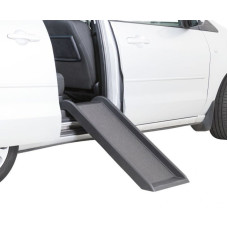 Пандус для собак (пластик) 38х100см, чёрный