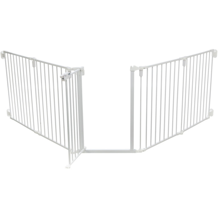 Барьер-перегородка с дверью, 5 частей, 62.5-300х76.5см