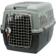 Переноска для средних и крупных собак Giona Be Eco IATA №4, S–M: 50х51х70см (до 18кг), антрацит/серо-зеленая