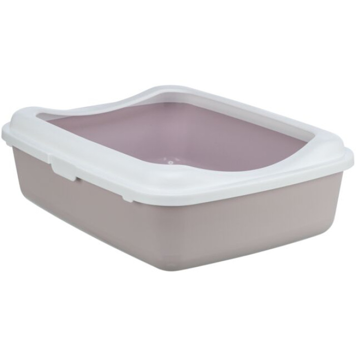 Туалет с рамкой Trixie Classic Litter Tray 37*15*47 см, сирень