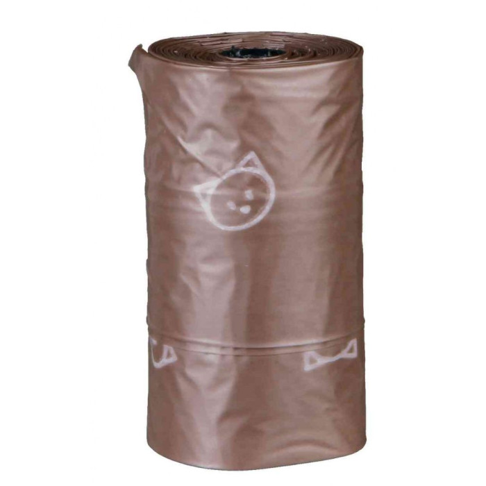 Пакети для збирання за котами, біорозкладні, 3 рулони/10шт, 3л