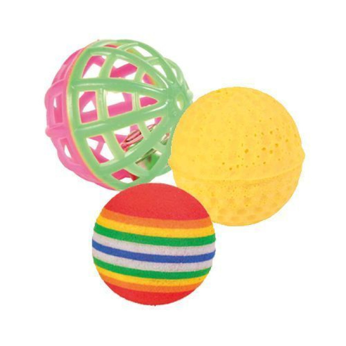 Набір м'ячиків 4см (3шт)