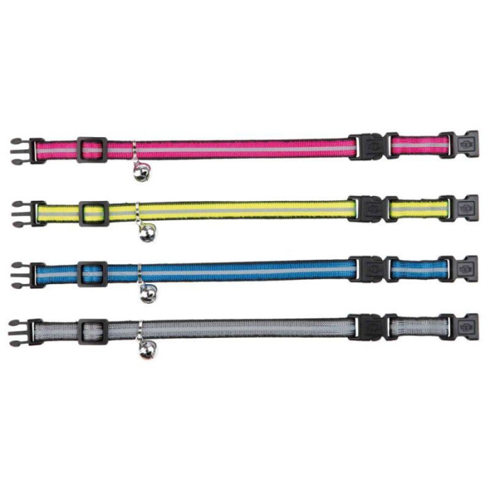 Ошейник светоотражающий для кота с двумя пряжками Snap&Easy