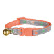 Нашийник для кішок світловідбивний з лапками яскравий