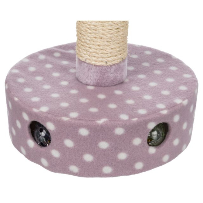 Кігтеточка "Junior", фліс, 47см, бузковий