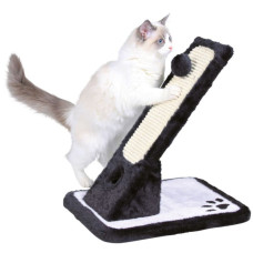 Дряпка с досточкой 30х42х40см, черная/кремовая