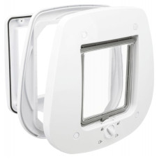 Дверца для стеклянной двери, 4 позиции, 27х26см, белые