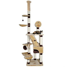 Домик для котов Belorado 246-280см, бежево-коричневый