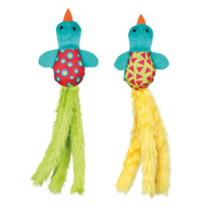 Птица плюшевая с погремушкой, 21см