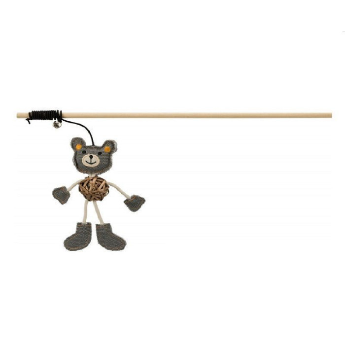 Удочка с мишкой и колокольчиком, 40см