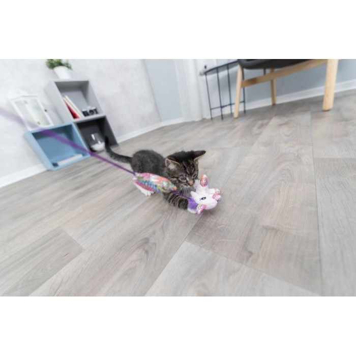 Палочка с единорогом, 45 см, плюш