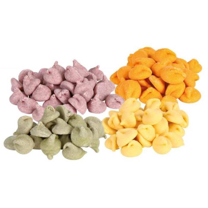 Набор дропсов для грызунов (фрукты, овощи, морковь, молоко с мёдом) 4х35г