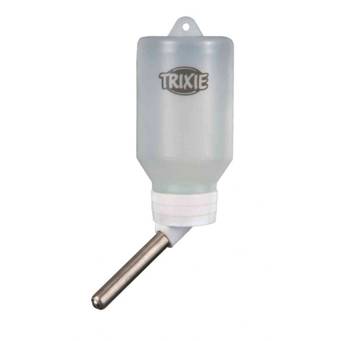 Пластиковая поилка для грызунов с держателем проволоки и шаровым краном 50мл