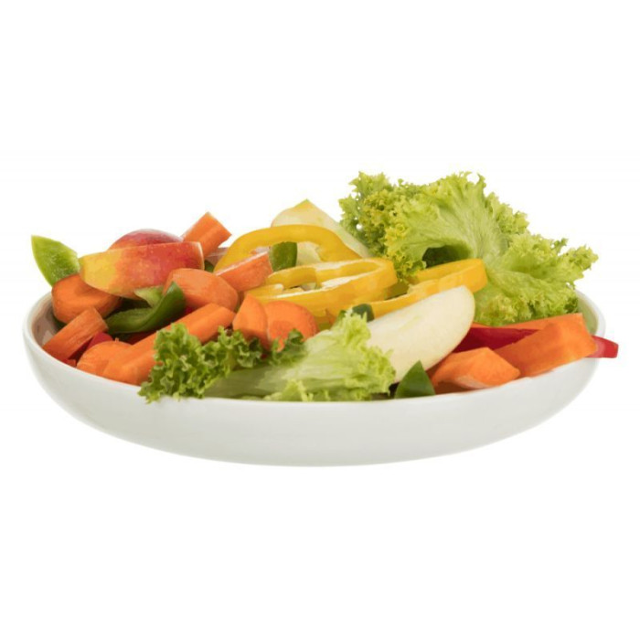 Миска для овощей керамическя, 600мл/23см, крем